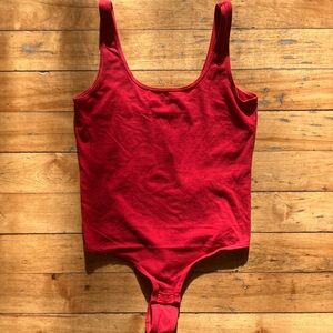 Auden Red Women's Bodysuit